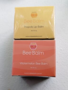 Watermelon & Propolis Lip Balm Duo - Bee Balm 2 NIB